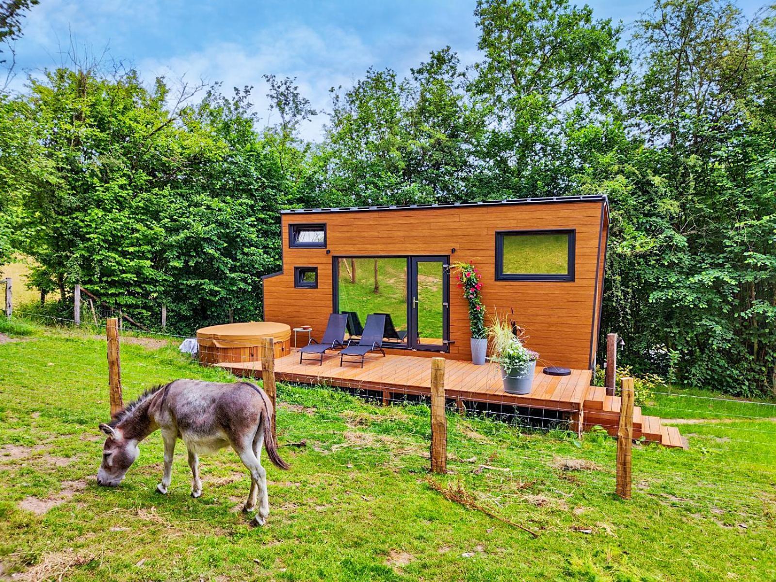 La Mini Maison Du Lama Libin Екстериор снимка